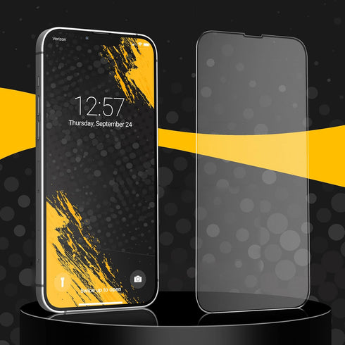Magglass Anti-Glare Matte Screen Protector for iPhone 14 - Full Coverage, Tempered Glass, Fingerprint/Smudge Proof.