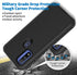 Anloes Heavy Duty Case for Moto G Pure 2021/G Play 2023/G Power 2022, Shockproof Dustproof Protection (Black)