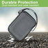 Digital Camera Case for VAHOIALD FHD 1080P, CAMKORY, KODAK PIXPRO FZ45-BK, Holder for SD Card - Grey (Box Only)