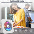 Fohil CD Player with Bluetooth 5.0, Portable Desktop Music Player for Home, Built-in Double HiFi Sound Speakers, FM