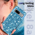 Glitter Case for Google Pixel 8A, Slim Ultra Thin Matte Back Shockproof Protective Cover for 6.1-inch Pixel 8A (Blue)