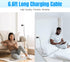 Samsung USB-C Charging Cable 6.6ft, Type C Fast Charger for Galaxy S23/S22/S21/S20/S10e/Note20/2-Pack.