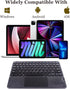 Wireless Bluetooth Keyboard, Ultra Slim Rechargeable Portable Cordless Keyboard with Touchpad, 10 Inch for iOS Android