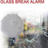 HOME-X Break Glass Window Alarm - Simple Security System for Homes and Apartments