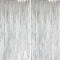 Dazzle Bright 2 Pack Backdrop Curtain, 3FT x 8FT Metallic Tinsel Foil Fringe Photo Booth Background for Party Decor,