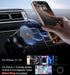 REOKILY 15 14 13 12 Latest Magnetic Car Phone Holder Ultra Vacuum Suction Cup Phone Mount Magnetic Car Mount Cell Phone