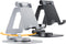 Nulaxy 2-Pack 360 Rotating Phone Stand, Fully Adjustable Foldable Phone Holder, Aluminum Desktop