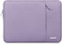 MOSISO Laptop Sleeve Bag, Compatible with MacBook Air/Pro 13-13.3 inch, Vertical Case with Pocket, Purple