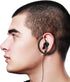 ADIB071SG3B1L Wired In-Ear Earbuds Headphones with Removable Earhooks - Comfort Fit (Black)