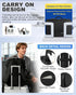 VGCUB Backpack Vacpack Daypack Vacuum Travel with Suit Bag and Air Pump Compression Carry on Flight Approved Laptop