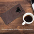 SALAWAT Slim PU Leather Case for Galaxy Note 9, Vintage Shockproof Phone Cover, Dark Brown