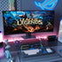 X-cosrack Acrylic Monitor Stand Riser, Dual Monitor Stand with Adjustable Length and Angle, 3 Shelf for Laptop, TV