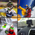Sametop 8 Pack Adhesive Helmet Mounts Curved Sticky Flat 3M Kit for GoPro Hero 13 12 11 10 Max 9 8 7 6 5 4 Session
