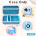 Case Compatible with DYLANTO for Anchioo for ESOXOFFORE for YTETCN for WEEFUN for GKTZ for Amzelas Instant Print Camera, Kids Camera Storage Holder Organizer for Accessories (Box Only) - Blue
