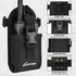 Set Radio Holster for Firefighter EMS EMT Bundle Includes Anti-Sway Strap for Radio Strap, Moveable Mic Holder,Radio