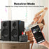 BAISHUN RCA/3.5mm 5.3, Bluetooth Receiver, NFC-Enabled AUX USB Drive/TF Card Outputs, Wireless Audio Adapter