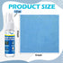 Lumina Garden 3 Sets Ammonia 1.5 oz Sonar GPS Screen Cleaner Kit Free LCD Screen Cleaner with Microfiber Cloth