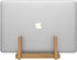 Kothar Wooden Vertical Laptop Stand for Desk, Bamboo Vertical Laptop Holder, Desktop Dock for Apple MacBook, Microsoft