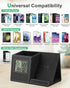 Pen Holder for Desk, Multi-Functional Organizer with Wireless Charger, Indoor Thermometer, Home Office Supplies