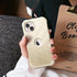 IDweel iPhone 15 Case - Luxury 3-in-1 Shockproof Glitter Yellow Cover with Screen Protector & Sturdy Bumper.