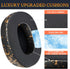SOULWIT Cooling-Gel Earpads for Skullcandy Hesh 3/ANC/Evo & Crusher Wireless/ANC/Evo & Venue ANC Headphones (Black Gold)