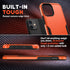 NTG 2023 Designed for iPhone 11 Case - Heavy-Duty Tough Rugged Lightweight Slim Shockproof Protective Case, Orange