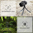 Zeadio Flexible Tripod Kit with Metal Ball Head for Cameras and Smartphones