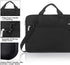 Voova Laptop Bag 15.6 Inch, 360° Protective Sleeve for MacBook Air 15 M2, Waterproof Computer Bag, Black