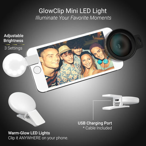 Xenvo Pro Lens Kit for Smartphones - Macro & Wide Angle