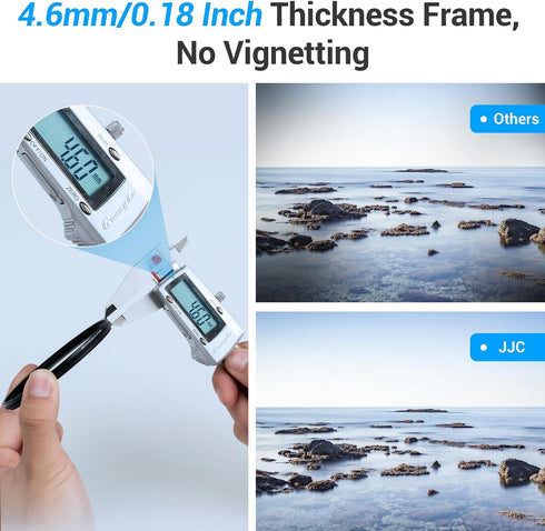 JJC 58mm T7 T6 T5 T100 4000D T8i T7i T6s T6i T5i T4i T3i T2i T1i SL3 SL2 SL1 18-55mm 58mm Circular Polarizer Polarizing