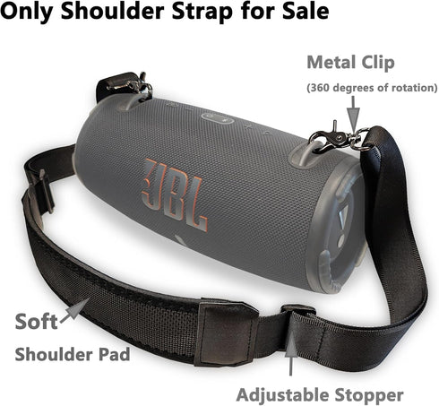 Shoulder Strap Replacement for JBL Xtreme 3/2/4 Portable Bluetooth Speaker, Non-slip Carrying Strap