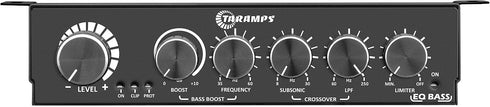 Taramps EQ BASS Digital Audio Control for Bass Volume, RCA Output/Input, Frequency Response to 250HZ, Compatible with