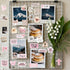 100 Prayer Board Stickers Supplies - Pcs Inspirational Prayer Vision Board Stickers, Motivational Christian Water