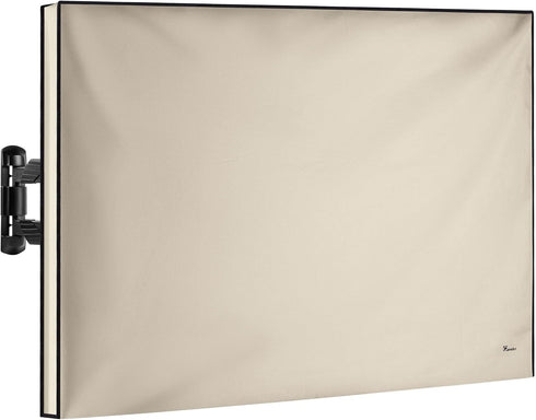 Garnetics Outdoor TV Cover 75 Inch Waterproof, Weatherproof TV Enclosures with Smart