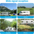 briidea RV TV Antenna Panel, Motorhome TV Antenna Control Panel with a Cigarette Lighter Socket, Dual Separator for The