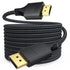 Display Port to HDMI Cable 15Ft Long, (4K@30Hz 1080P@120Hz) DisplayPort DP to