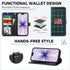 TUCCH 2-in-1 17 (6.3-inch) 2025, 4 Detachable Wallet Case for iPhone Wireless Charging | RFID Blocking Card Holders |