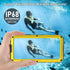 Beasyjoy Waterproof Case for iPhone 12 Pro Max, Heavy Duty Metal Case with Built-in Screen Protector, 6.7 Inch (Yellow)