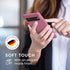 kwmobile Soft Slim Protective TPU Case for Google Pixel 6, Dark Rose Silicone Cover