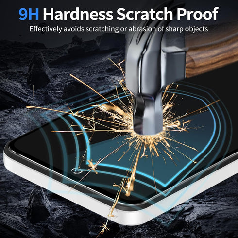 Asstar [2 Pack Privacy Screen Protector for Moto G Power 5G 2024, 9H Hardness Tempered Glass Screen Protector for Moto G Power 5G 2024, Anti-Scratch Case Friendly Easy Install Bubble Free
