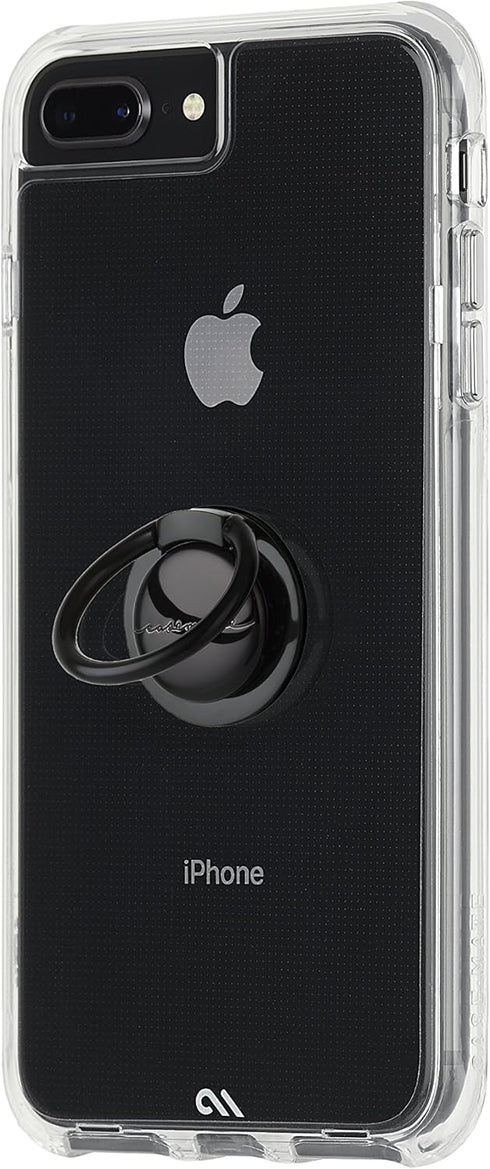 Case-Mate Phone RINGS Holder, Universal Phone Grip Stand in Solid Black