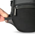USA Gear Compact Camera Case for Point & Shoot with Accessory Pockets, Rain Cover & Shoulder Strap