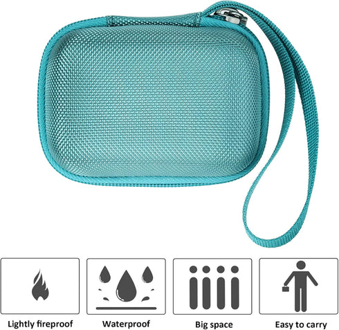 khanka Hard Case for Anker 45W Wall Charger & 5,000mAh 20W Portable Charger, Case Only (Blue)