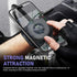 Titgoes Magnetic Wristband Phone Holder for Running, Adjustable Sports Armband Cell Phone Holder, Hands-Free Phone