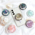 OnTheGrip Cute Natural Seashell Design Round Shape Collapsible Mobile Phone Grip Stand Holder for Smartphone Tablet