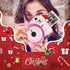 Protective Case for Fujifilm Instax Mini 12 Camera, Specially Designed with Light-sensitive Holes, Dreamy Clouds