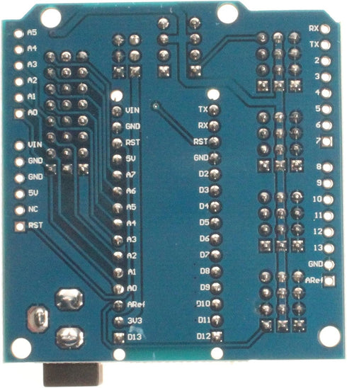 NOYITO Nano I O Expansion Sensor Shield Module for UNO R3 Nano V3.0 (Pack of 2)
