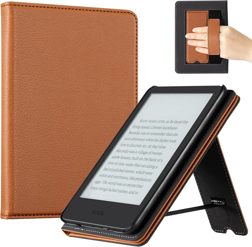 CoBak Case for 6" E-Reader - PU Leather Smart Cover with Auto Sleep/Wake