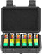 KIWIFOTOS 12 Slots 9V & CR2 CR123A Battery Storage Organizer Case IP67 Waterproof