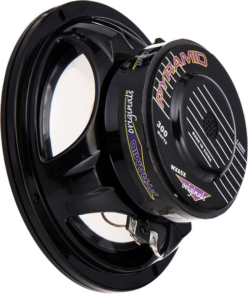 Pyramid 6.5 Inch Car Woofer Speaker - 300 Watt High Powered Component Speaker System, 4 Ohm